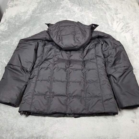 Bogner Jacket Womens 6 Black Fire + Ice Down Parka Ski Jacket Removable Hood - Picture 9 of 14